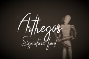 Arthegos: A Charming Script Font