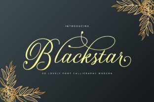 Blackstar Font: Elegant Script for Business
