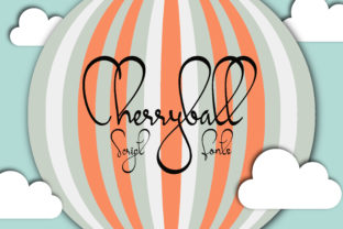 Cherryball: A Cool Script Font for Creative Marketing