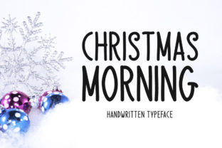 Christmas Morning Font for Creative Projects