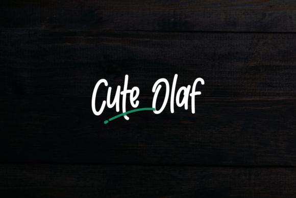 Cute Olaf Font for Business