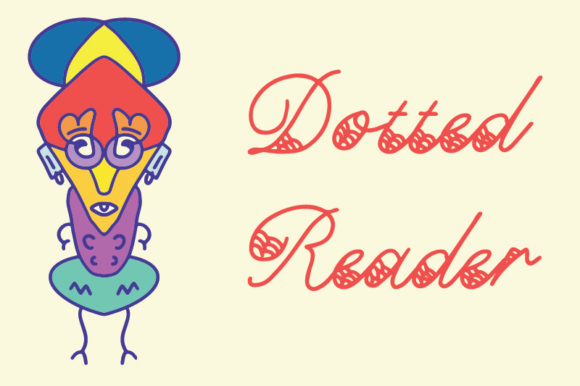 Dotted Reader Font: Elegant Script for Editorial Design