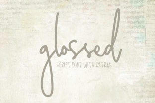 Glossed Font for Business Branding