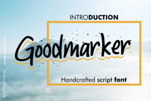 Goodmarker: A Playful Font for Creative Projects