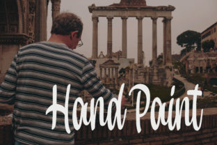 Hand Paint Font for Business