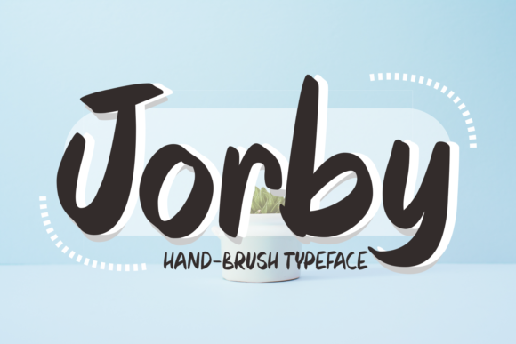 Jorby: A Playful Font for Creative Campaigns