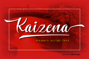 Kaizena: A Bold Handwritten Font for Web Design