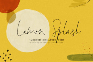 Lemon Splash Font: Fresh & Professional