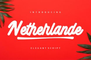 Netherlande: A Script Font for Creative Projects