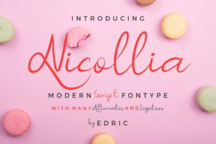 Nicollia: A Cool Handwritten Font