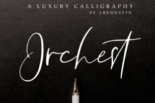 Orchest: A Bold Script Font for Stylish Design