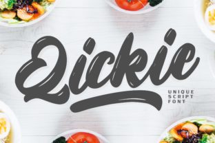 Qickie: A Bold Script for Impactful Campaigns