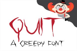 Quit: A Creepy Font for Web Design