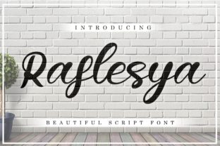 Raflesya: A Script Font for Web Design
