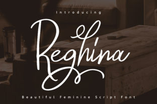 Reghina: A Modern Script Font for Digital Marketing
