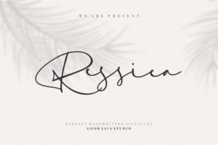 Ressica: A Modern Handwritten Font