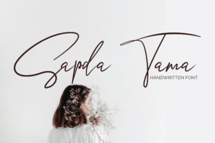 Sapda Tama: A Script Font for Creative Campaigns