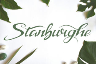 Stanburghe: A Modern Script Font