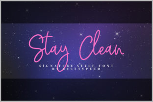 Stay Clean Font for Creative Projects